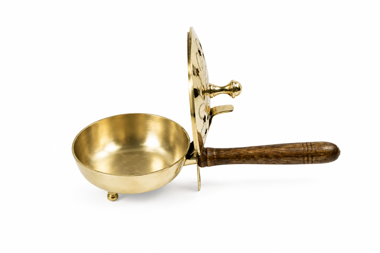 Brass Embossed Big Incense Pan .3